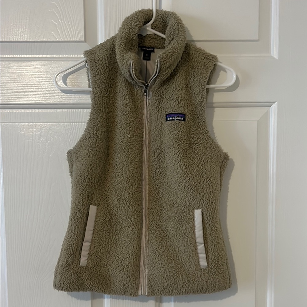Patagonia beige Fleece Vest